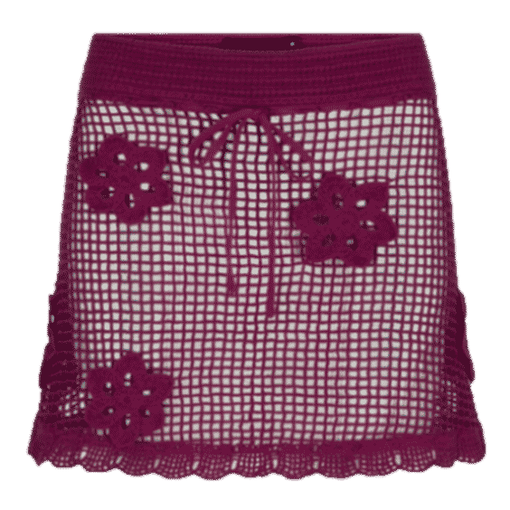 Crochet Mini Skirt
