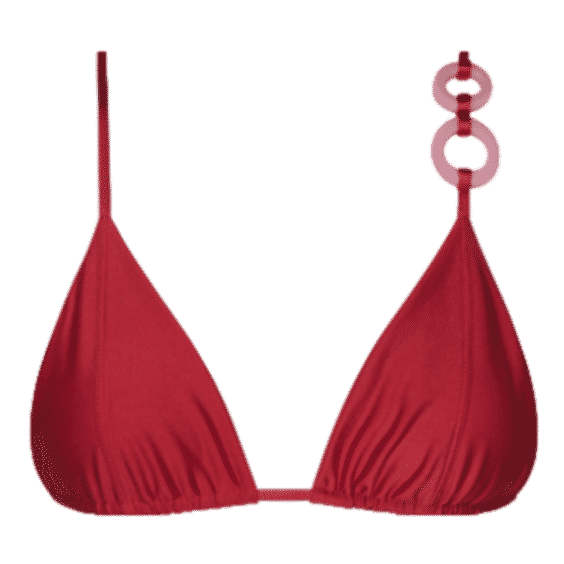 Asym Beaded Triangle Top