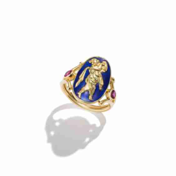 Ruby Danzante Ring