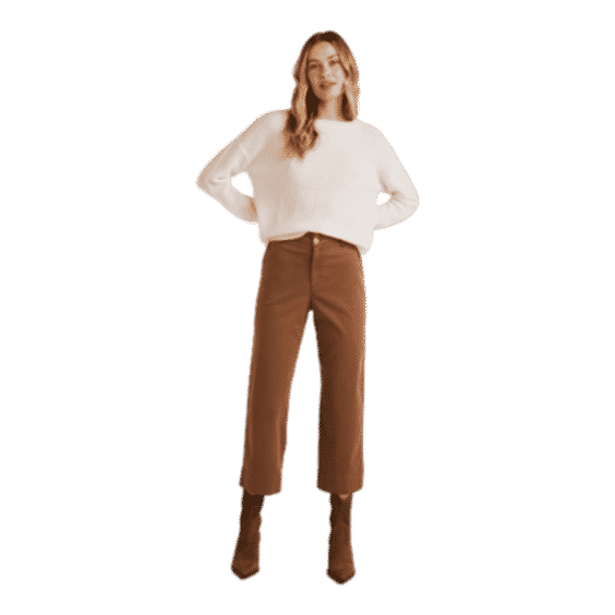 Sofia Wide Leg Crop 