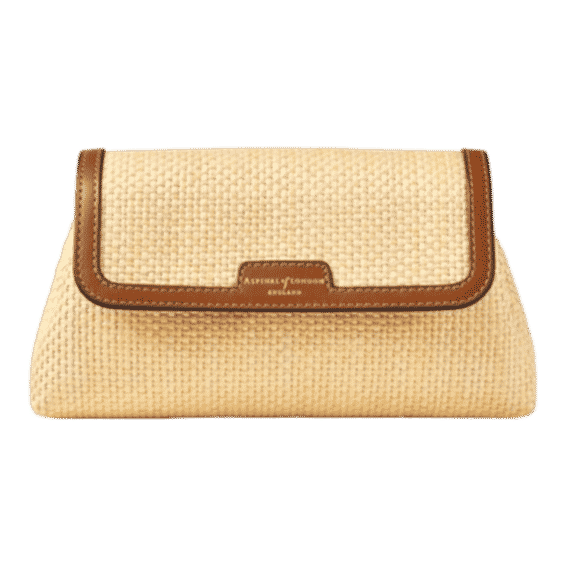 Raffia Clutch Bag