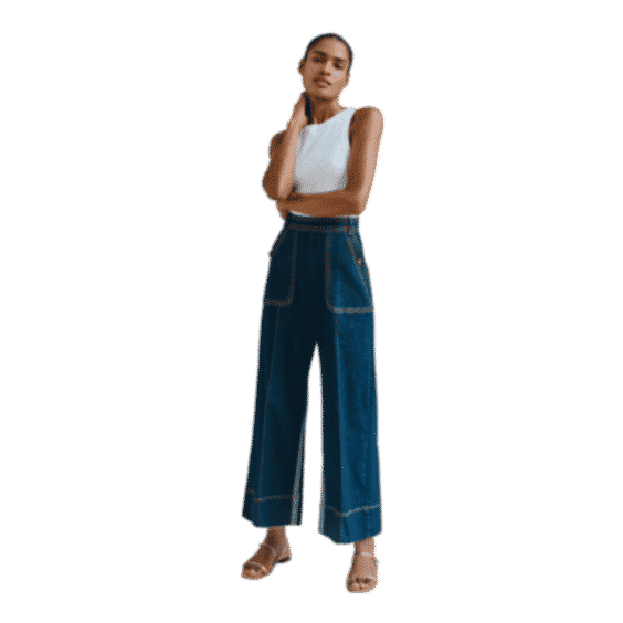The Inside Stripe Jean