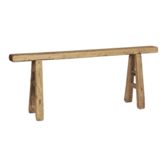 Elm Wood Bench