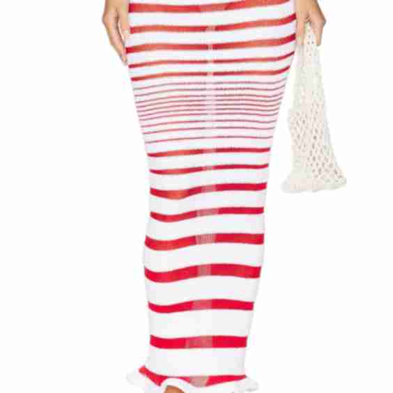 Maxi Stripe Skirt