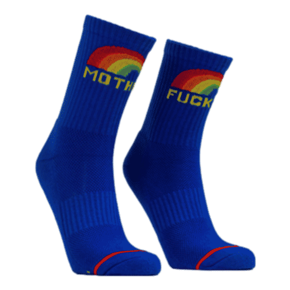 MF Rainbow Baby Steps Socks
