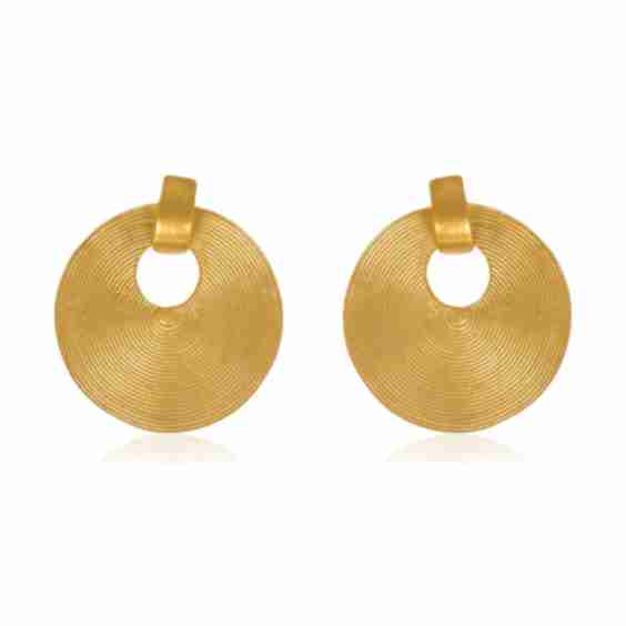 Yutuca 24K Gold Plated Earrings