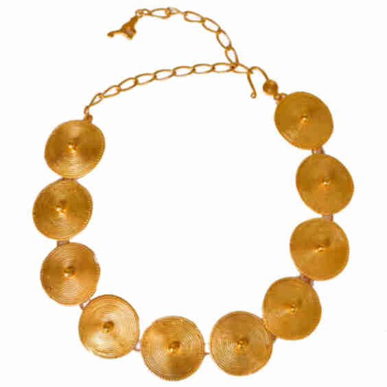 Makmu 24K Gold Plated Necklace