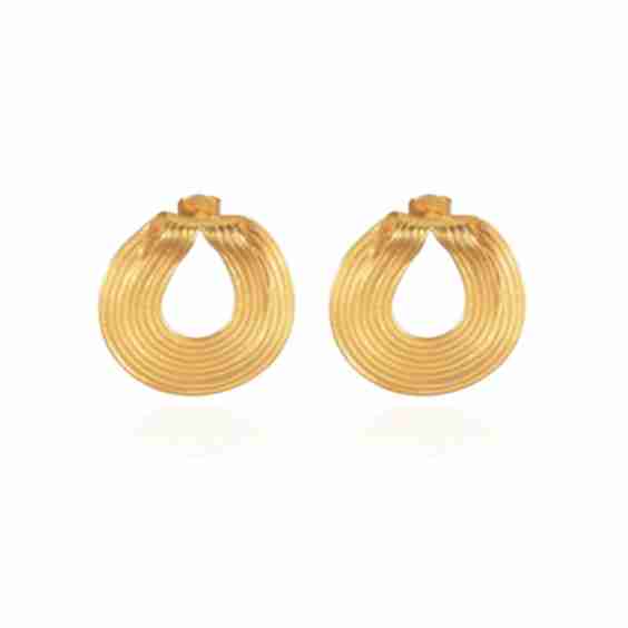 Bastidas Gold Plated Earrings