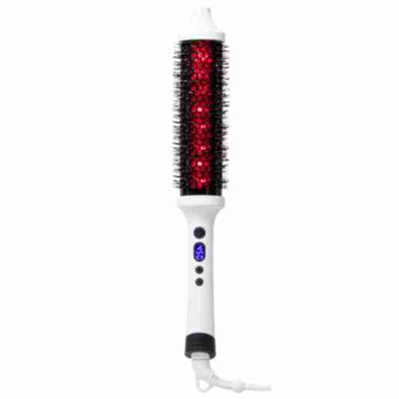 Infrared Heated Thermal Long Barrel Hot Round Brush