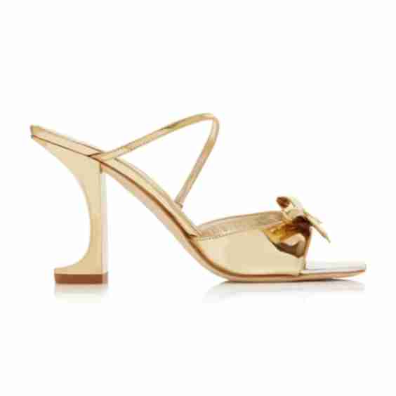 Exclusive Riviera Arno Metallic Leather Sandals
