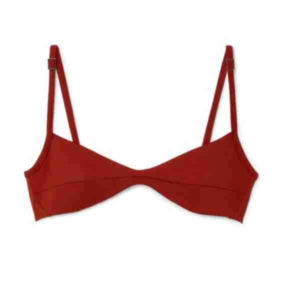 Monica Crepe Bikini Top 