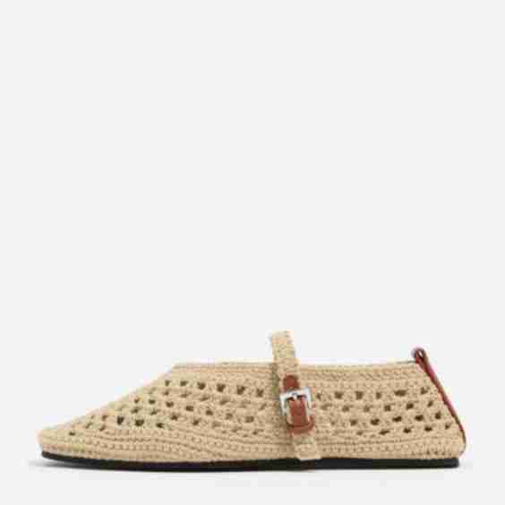 Crochet Ballerina Flat