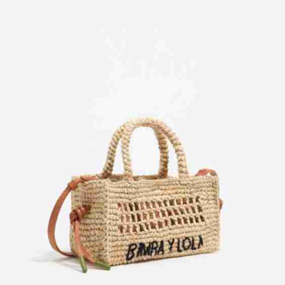 Small Natural Raffia Bag