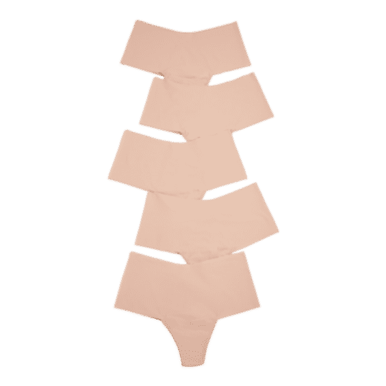 Breathe High Rise Thong 5 Pack