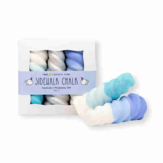 Ombre Narwhal Horn Chalk Set