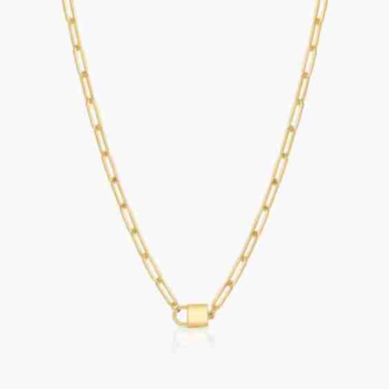 Jessa Lock Necklace