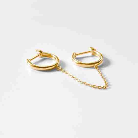 Remi Double Hoop Earring - Single