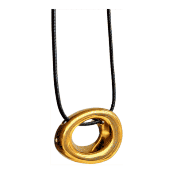 The Rotunda Necklace In Yellow Gold