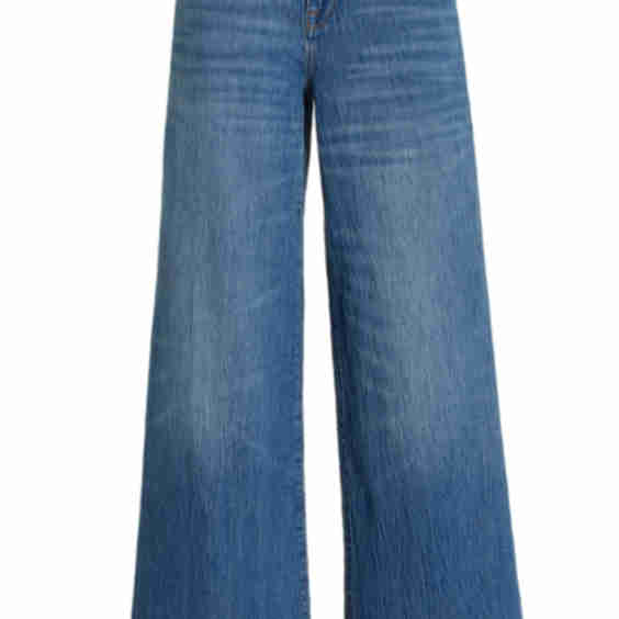 Ms. Fonda High-Rise Wide-Leg Jeans