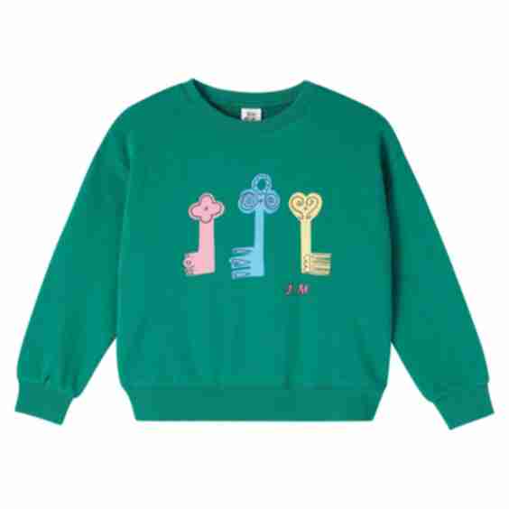 Keys Cotton Jersey Sweatshirt