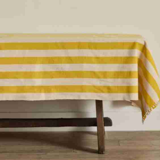 Lemon Sand Tablecloth