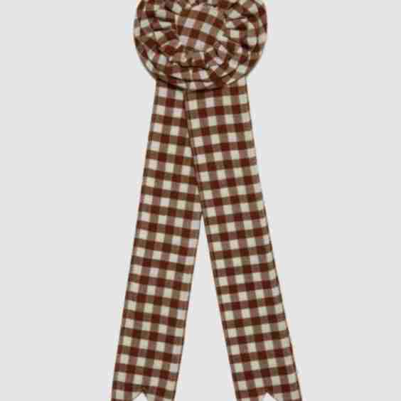 Mini Gingham Ribbon