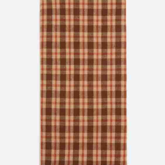 Hudson Plaid Sienna Tablecloth