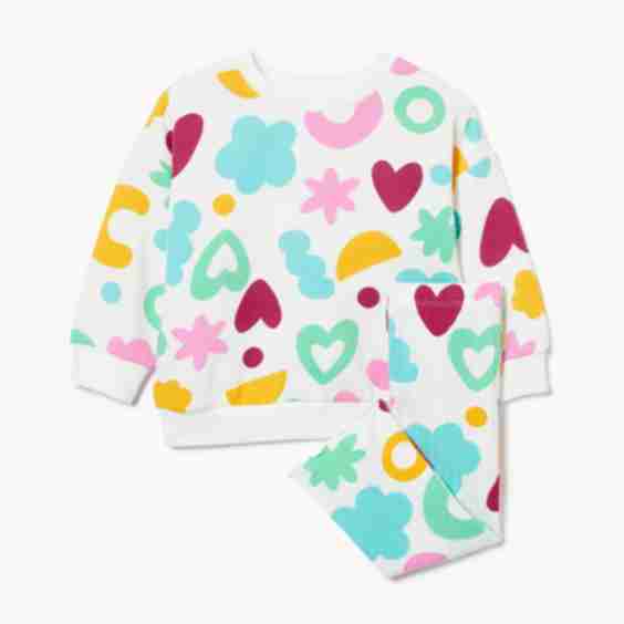 Baby Girls' Crayola 2-Piece Printed Set