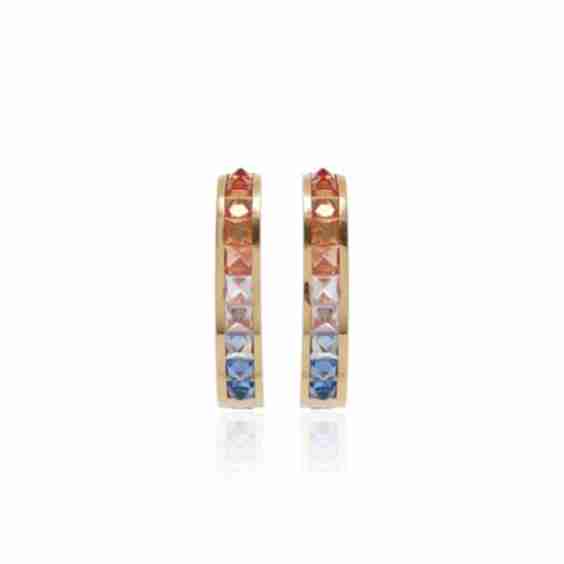 Be Spiked Mini Hoop Earrings