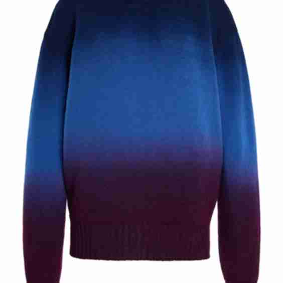 Classic Gradient Wool Sweater