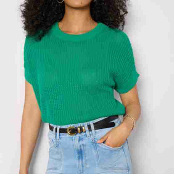 Ivy Open Weave Tee