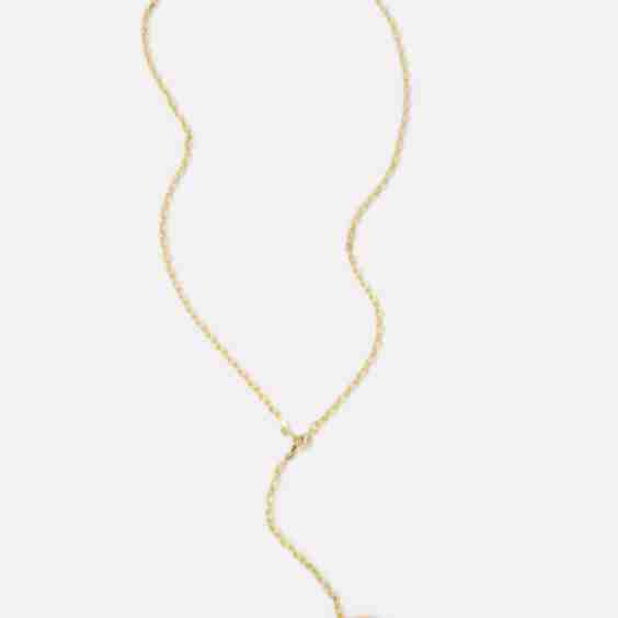 Carina Heart Drop Necklace
