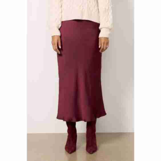 Maddie Satin Skirt