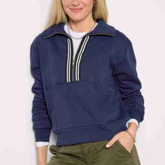 Chelsea Half Zip Sweatshirt