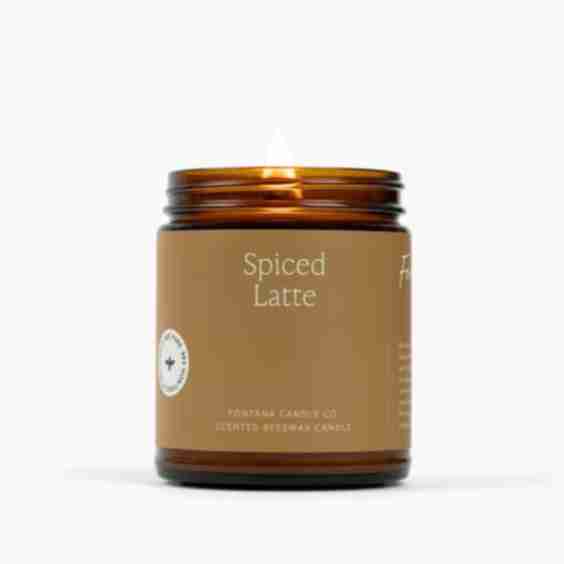 Spiced Latte Essential Oil & Beeswax Jar Candle