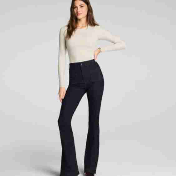 SPANXsculpt ReDefine Flare Jeans with Patch Pockets