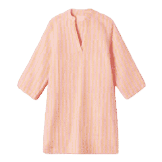 Lucca Shift Dress Creamsicle Stripe
