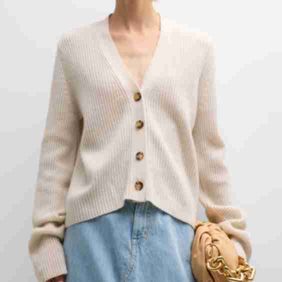 Mini Toujours Cashmere Cardigan