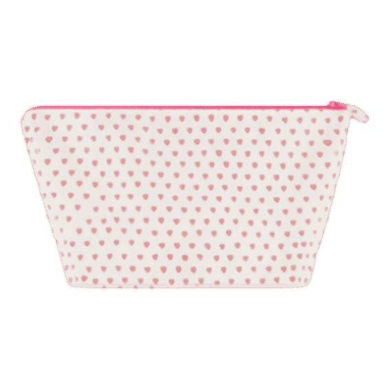 Hearts Toiletry Case
