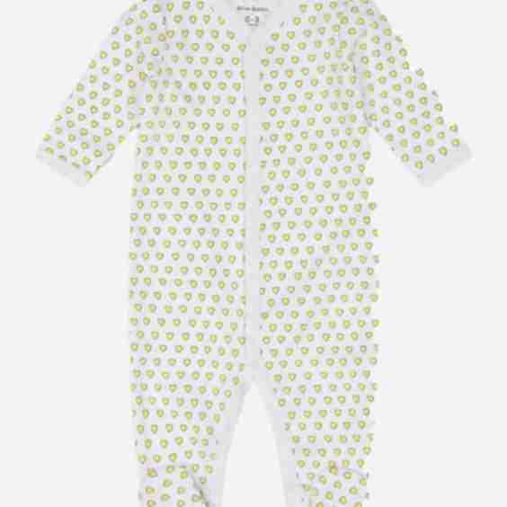 Baby Hearts Footie Pajama