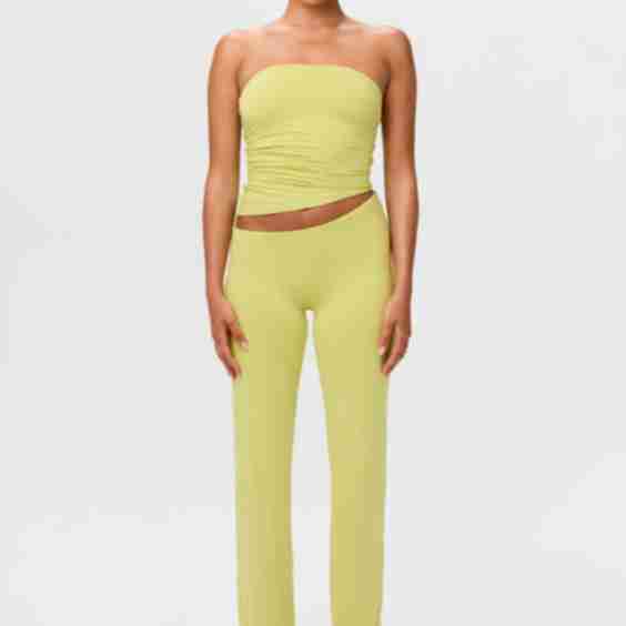 Asymmetric Bootcut Pant