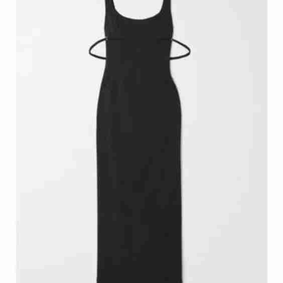 Valdu Cutout Wool-Blend Maxi Dress