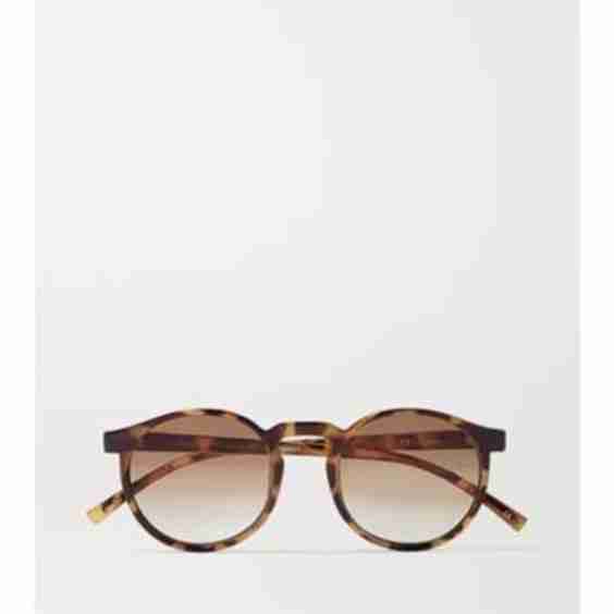 Teen Spirit Deux Round-Frame Tortoiseshell Acetate Sunglasses