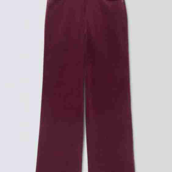 Flared Corduroy Trousers