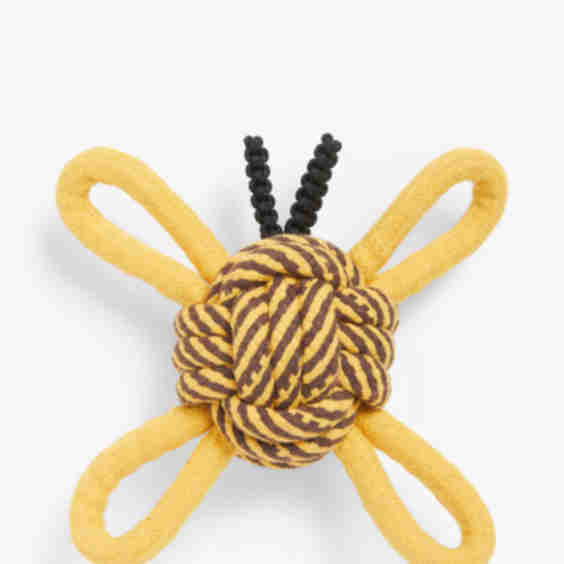 Chevron Stripe Rope Dog Toy