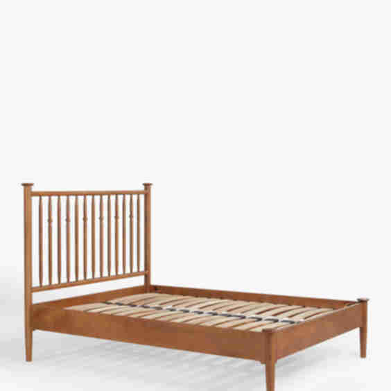Edwin Bed Frame, King Size, Stained Oak