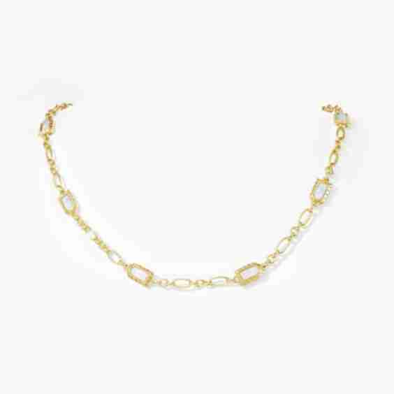 Multi-Arch Mother-of-Pearl Necklace