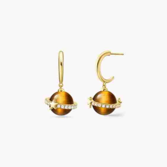 Tiger's Eye Earrings