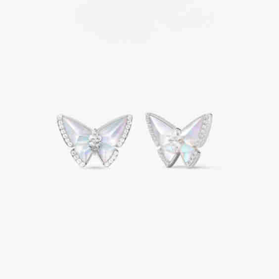 Crystal Butterfly Earrings