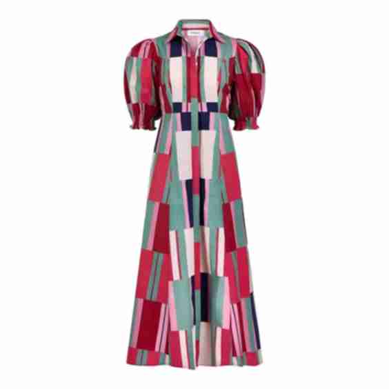  Woodland Stripes Rosie Shirtdress